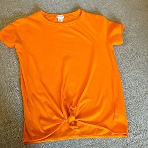 Crewcutsts girls tie t shirt size 14